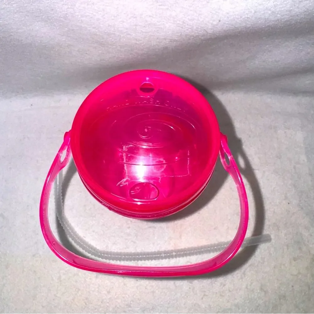 Royal Caribbean Perfect Day at Coco Cay Insulated Tumbler Pink w/ Straw & Handle